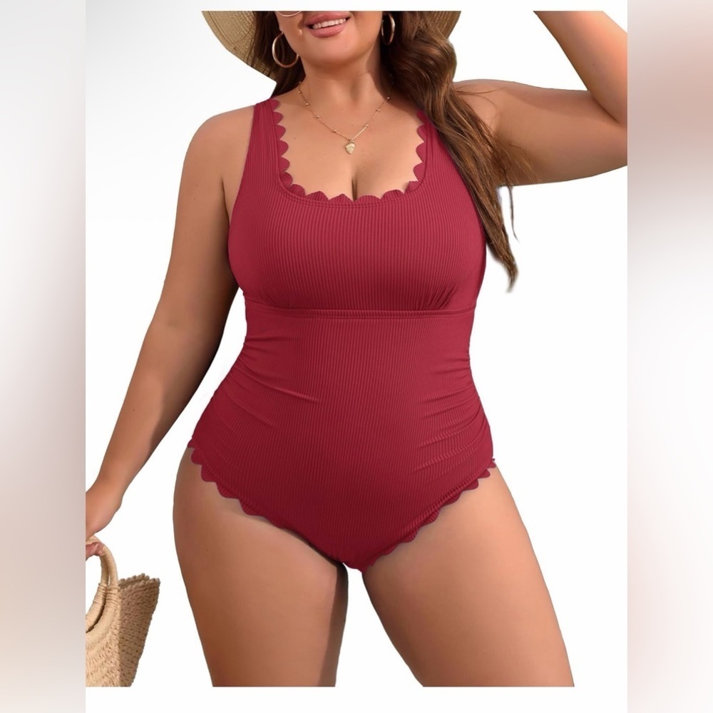 🆕Plus Size Swimsuit-Tummy Control